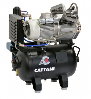 Cattani 2-Zylinder-Kompressoren mit 30l Tank 400 V 50 Hz
