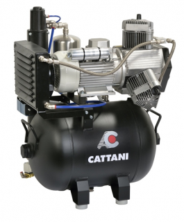 Cattani 3-Zylinder-Kompressoren mit 45l Tank
