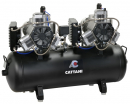 Cattani 3-Zylinder-Tandem-Kompressor mit 150 l Tank