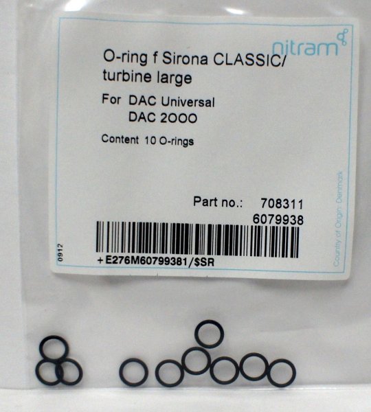 O-Ring NSK-Turbine/Sirona TE1 10 Stck.