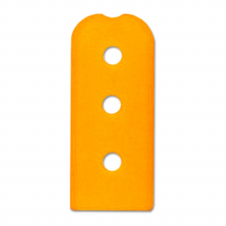 Pr&auml;zisionsschutzkappen 2 x 9 x 25mm orange