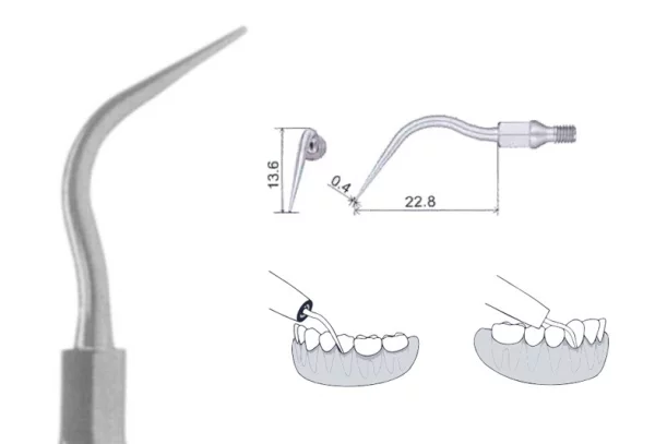 ZEG-Spitze GK7 kompatibel mit Sonicflex™ (nicht 2008)