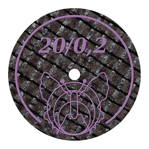 Motyl Diamantierte Trennscheiben 20/0,2BF 10 Stück