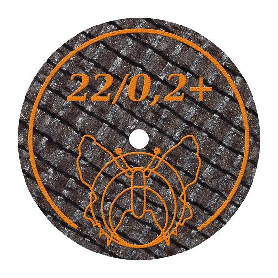 Motyl Trennscheiben 22/0,2+BF 20Stück
