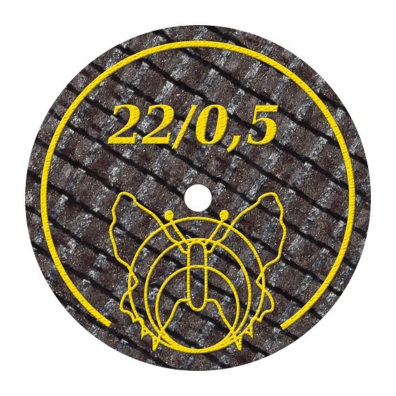 Motyl Trennscheiben 22/0,5BF 20Stck.