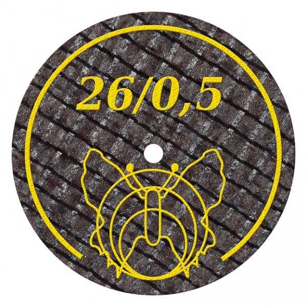 Motyl Trennscheiben 26/0,5BF 20Stck.