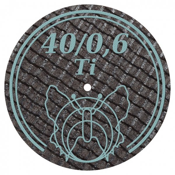 Motyl Trennscheiben 40/0,6 Ti für Titan (20 Stück)